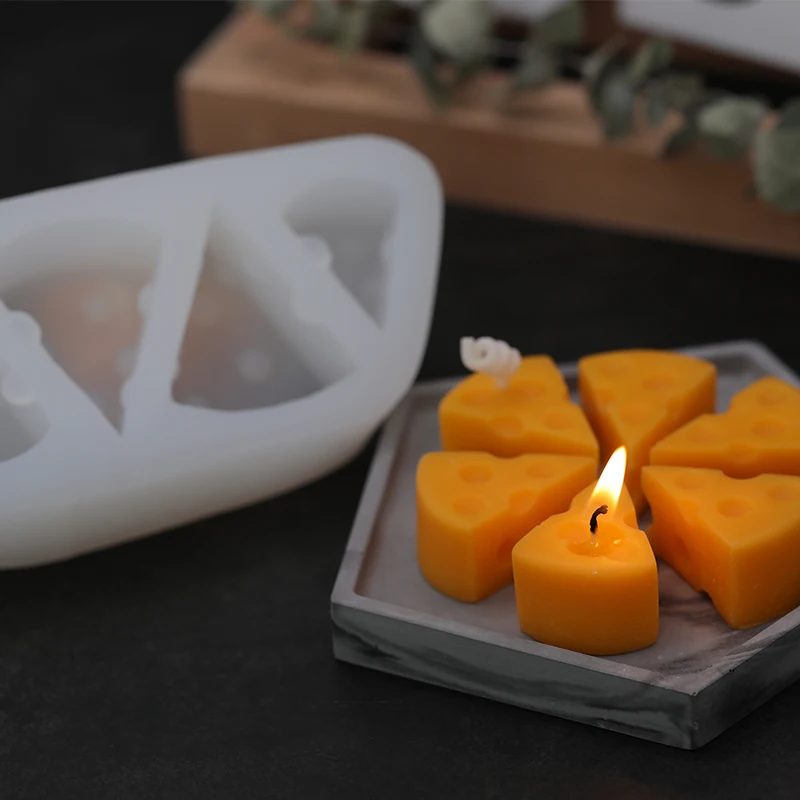 Силиконовая форма для свечей геометрической формы изготовления мыло ручной