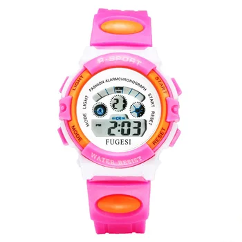 

Children Wrist Watch Boy Life Waterproof Noctilucent Electronic Watch Male Girl Small And Medium Student More Function Motion