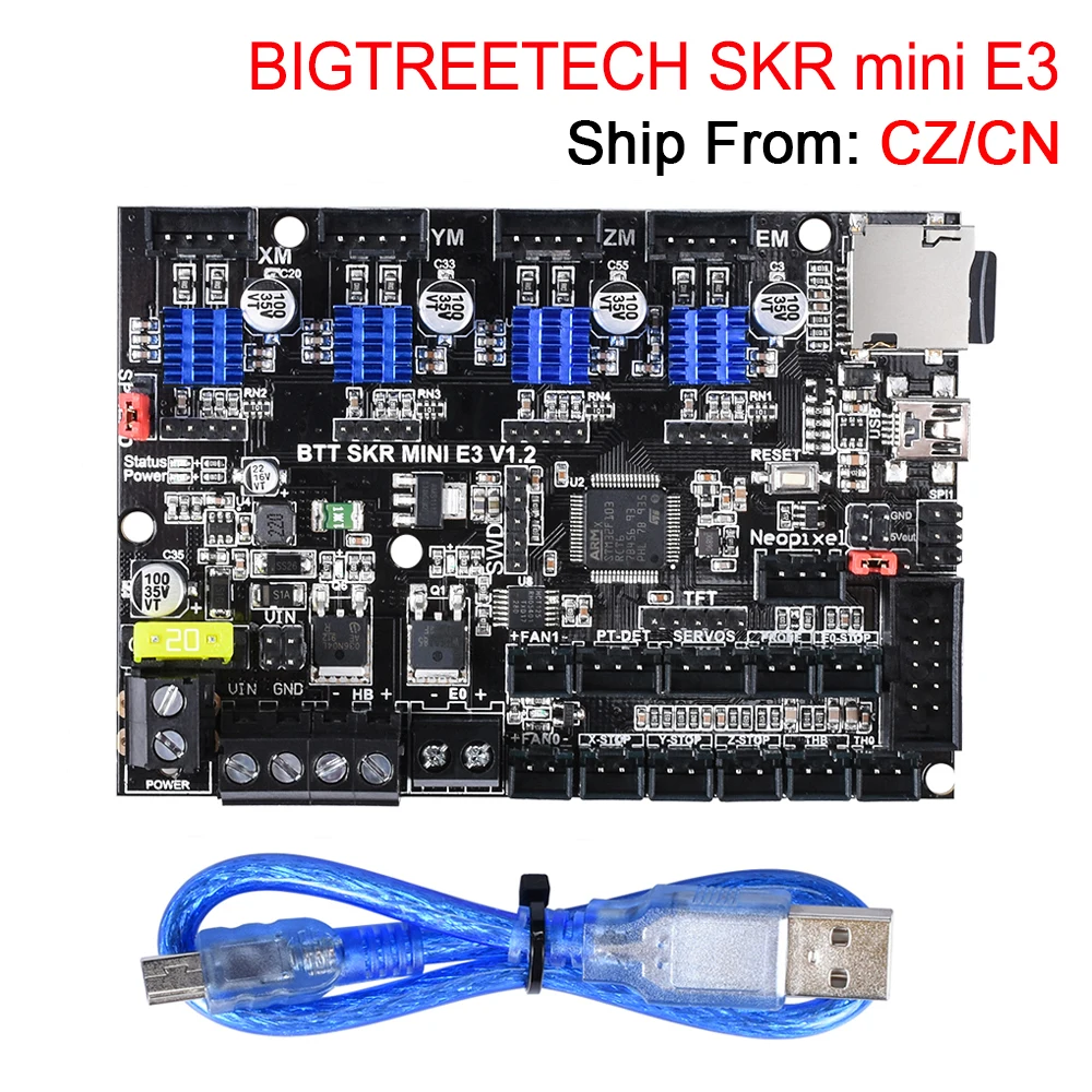 V1.2-Control-Board 3d-Printer-Parts V1.3 Ender E3 Dip Tmc2209 Uart Mini E3 Bigtreetech Skr