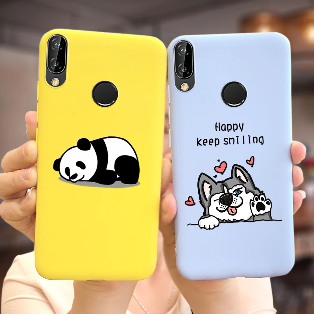 Funda de silicona para Huawei Lite Nova3E, cubierta trasera de 5,84 ", parachoques antigolpes para teléfono| - AliExpress