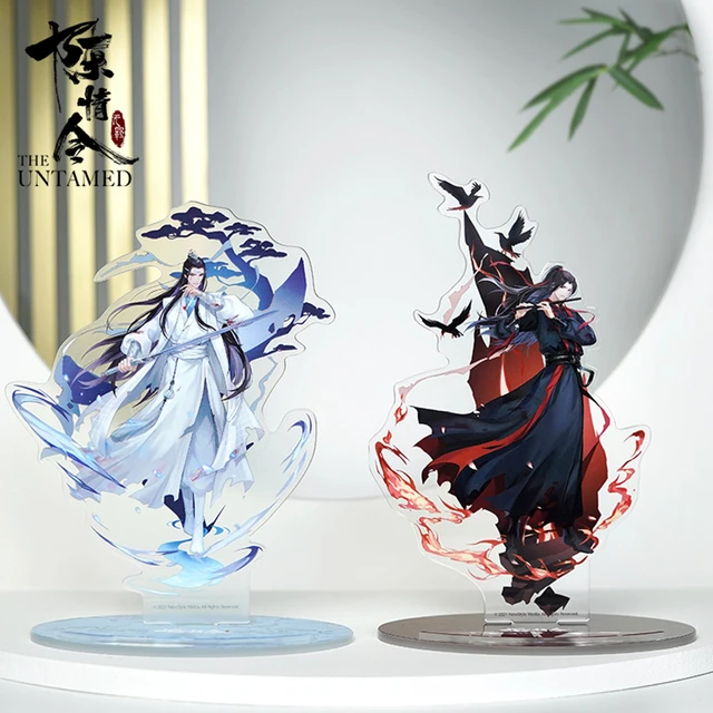 Mo Dao Zu Shi Anime Grandmaster of Demonic Cultivation Wei Wuxian Lan  Wangji Flower Swing Acrylic Stand Figure Desktop Gifts - AliExpress