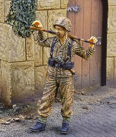 Nuovo Smontato 1/35 Antico Grenadier A Riposo Del Basamento Figura In Resina Dipinto Model Kit