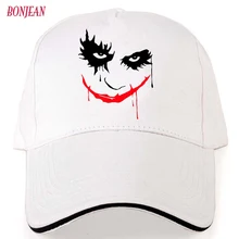 DC комикс Джокер бейсбольная кепка Хоакин Феникс кепка хлопок для мужчин и женщин Регулируемая бейсбольная кепка s для взрослых хип-хоп кепка