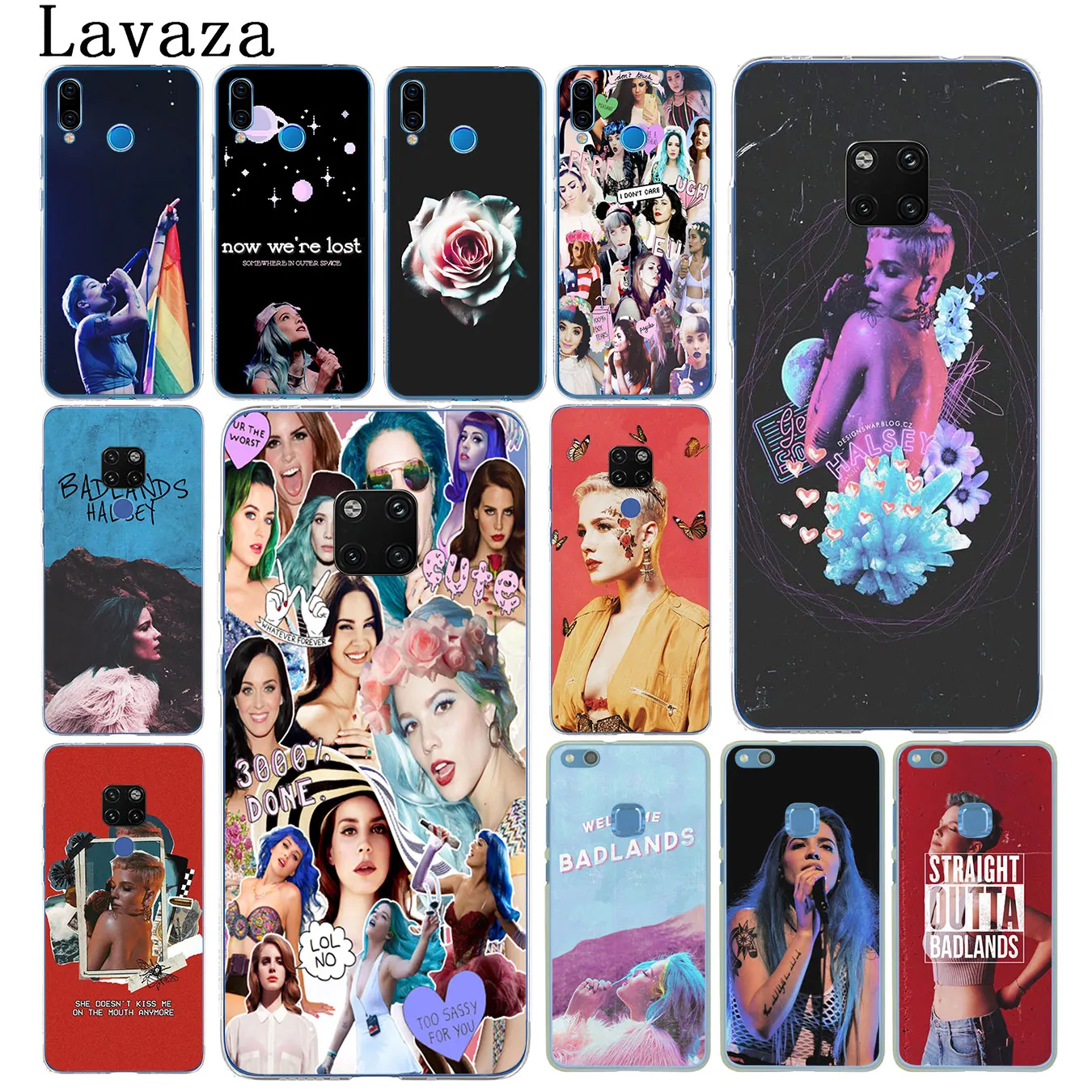 Чехол для телефона Badland halsey We don't talk больше Huawei Mate 30 20 Pro 10 Lite Y6 Prime Nova 5I 4 3i 3 2i 2 |