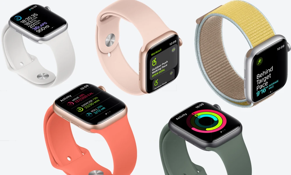 Новинка, Apple Watch Series 5, только для Wifi, алюминиевый спортивный браслет SmartExercise, ЭКГ HeartRhythmSensor, HearingProtect TrackCycle WithoutPhone