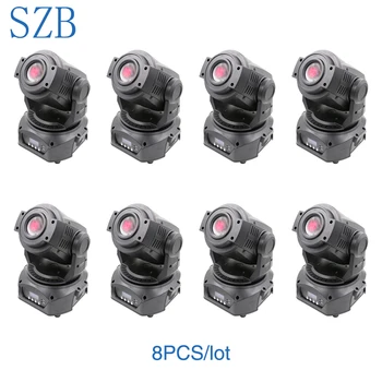 

Lyre 90W LED Spot Moving Head Stage Gobo Light for DJ Disco Wedding Party Light 8pcs/lot/SZB-MH90A