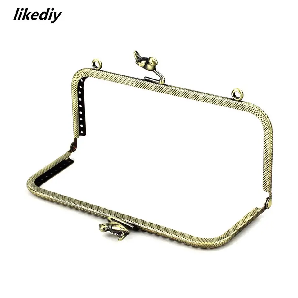 WANGMUMU 22/24 Cm Grosse Boule Fermoir Bricolage Sac à Main Accessoires Baiser Serrure For Sacs