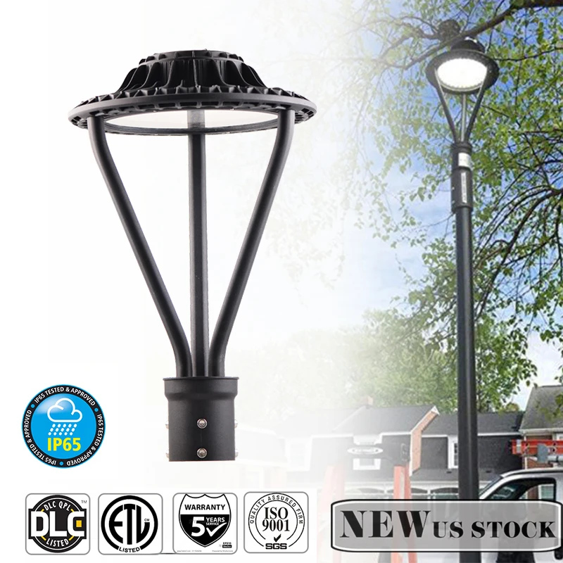 Outdoor Led Gebied Decoratieve Post Top Licht 130lm/w LED Verlichting Openbare Parken Binnenplaats Straat Luchthaven Verlichting Brandt lamp