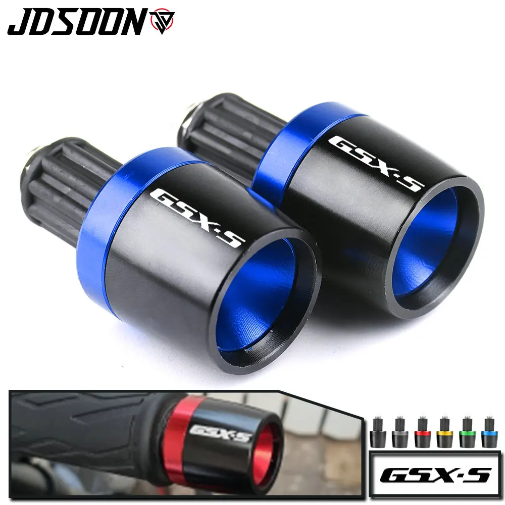 Ручки для Руля Мотоцикла Концевая ручка заглушка Suzuki GSX-S GSXS 125 150 750 1000/F/ABS GSX-S125 GSX-S750