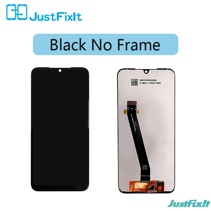 Black No Frame Для Xiaomi Redmi 7 ЖК-дисплей с рамкой, сенсорный экран, дигитайзер, ЖК-дисплей для Xiaomi Redmi 7, запасные части для сборки - Цвет: Black No Frame