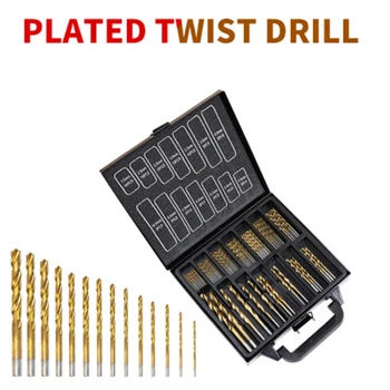 

99pcs Drill Bit Set Woodworking Hole Shank Wood Tools for Metal DIY Alloy Hole Opener High Speed TN88