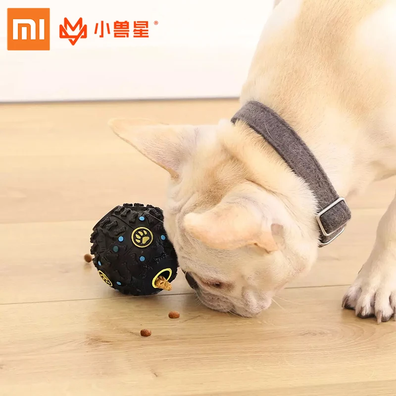 Xiaomi Xiao Shouxing игрушки для домашних собак мяч еда собака жевательная игрушка чистка