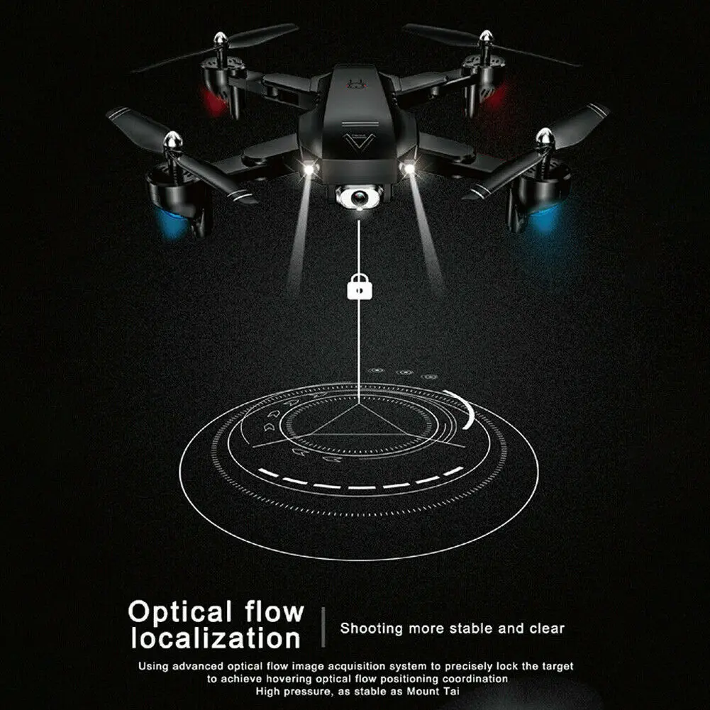 Радиоуправляемые дроны A 807 2,4G с 1080P HD камерой gps wifi FPV складной Квадрокоптер подарок на год и Рождество радиоуправляемые игрушки для детей и взрослых