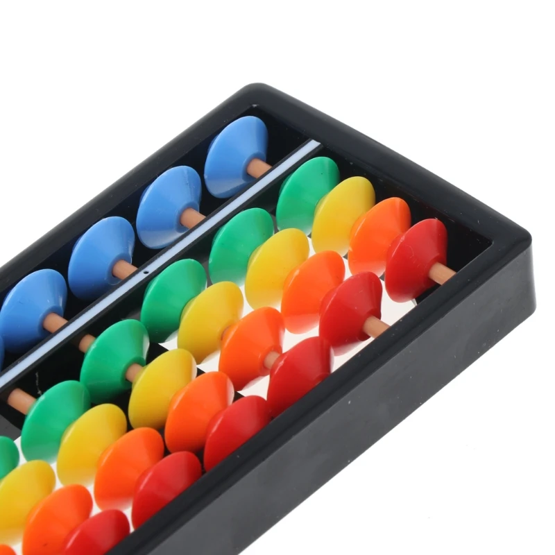 

Colorful Abacus Arithmetic Soroban Maths Calculating Tools Educational Toy Y4QA