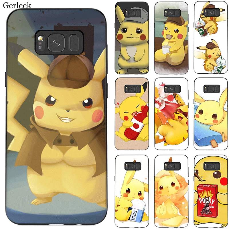Чехол для телефона Samsung Galaxy S20 Plus Ultra A71 A01 A21 A41 A11 A01EU US A81 A91 A51 Note 10 s10 Lite Fun Pikachu |