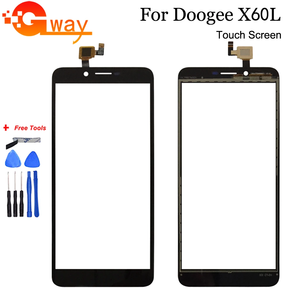 

5.5" For Doogee X60L Touch Screen Digitizer Glass lens Panel Touch Screen For Doogee X60L Phone Repare Parts Sensor + Tools