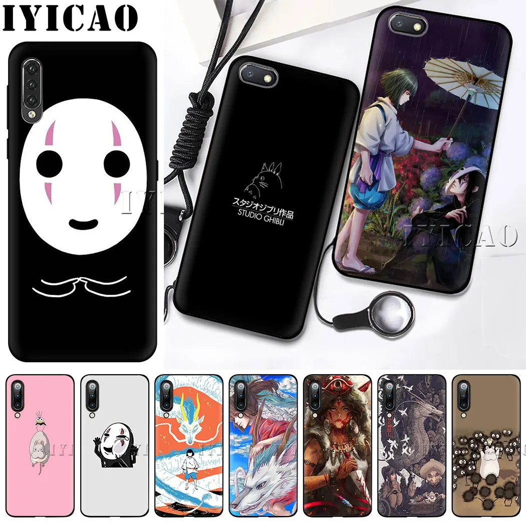 IYICAO Studio Ghibli Аниме Мягкий силиконовый чехол для телефона Redmi 8A 4A 4X 5A 6A 5 6 Plus 7 S2 Note 4X5 |
