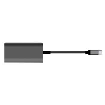 

Type-C Docking Station Type-C 4K HD 8-In-1 Adapter with HDMI+VGA+RJ45+USB3.0+PD+SD+3.5MM