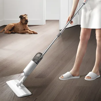 

Disinfection Spray Water Spray Mop Household Mop Net Dry Wet Dual Use Hands Free Washable Flat Lazy Artifact Mop Mop
