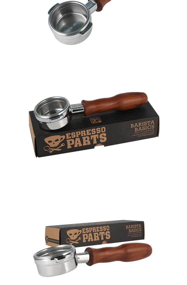 58MM Original ESPRESSO PARTS Coffee Machine Handle Stainless Steel