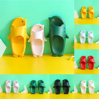 

Slippers тапочки kids slippers тапочки детские Fashion Cute Casual Girl Boy Soft Cartoon Shoes House Slippers Free Ship