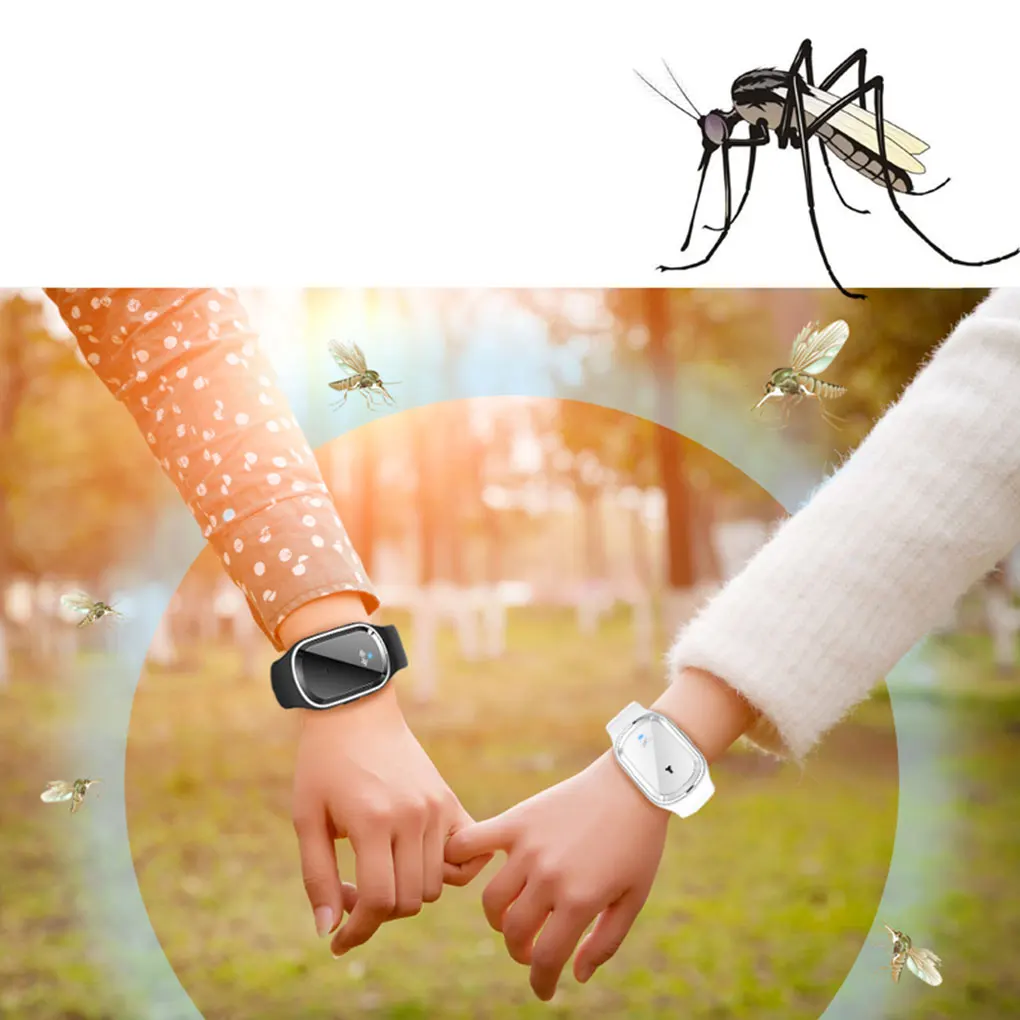 Environmental Protection Sonic Bracelet Pest Control Repeller Wristband Intelligent Bangle | Дом и сад