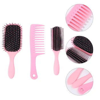 

1 Set Air Cushion Massager 9 Row Big Tooth Comb Hairstyling Tool Portable Hair Groomer Smooth Hair Comb Anti-knot Hair Styling C