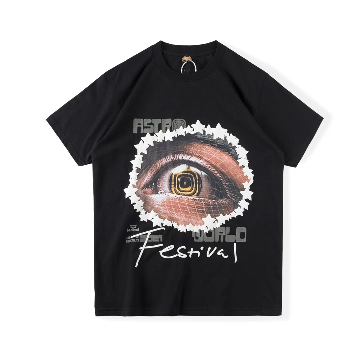 Футболка с рисунком Тревиса Скотта астрофеста See You in Utopia Big Eyes Высококачественная