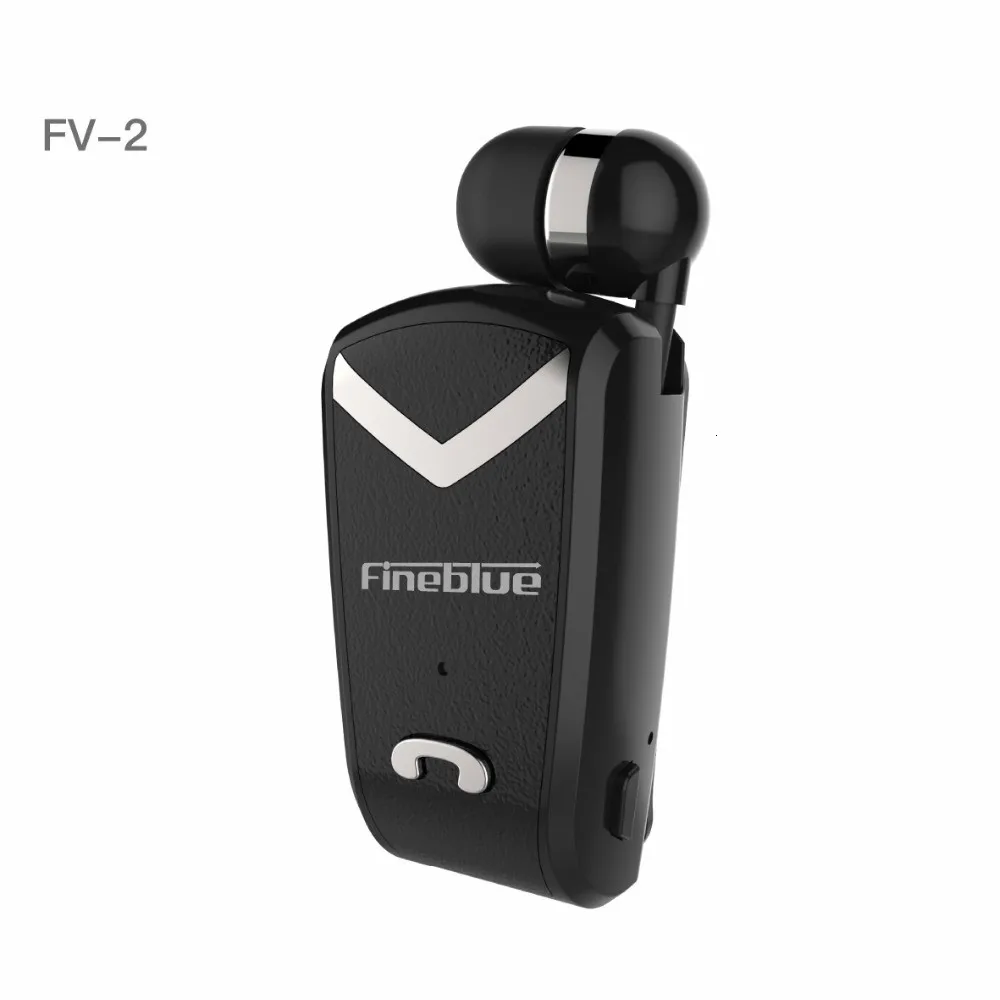 

F-V2 Business Bluetooth Headset Wireless Earphone Car Wear Clip Bluetooth Phone Hands free for iPhone Xiaomi Samsung
