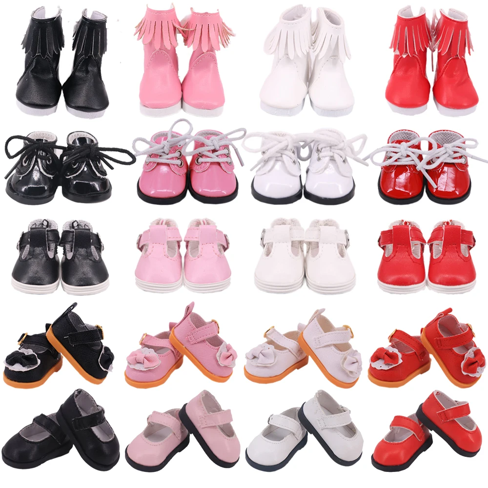 5 Paires Chaussures de Poupées Accessoire pour 12 Pouces BJD Doll 