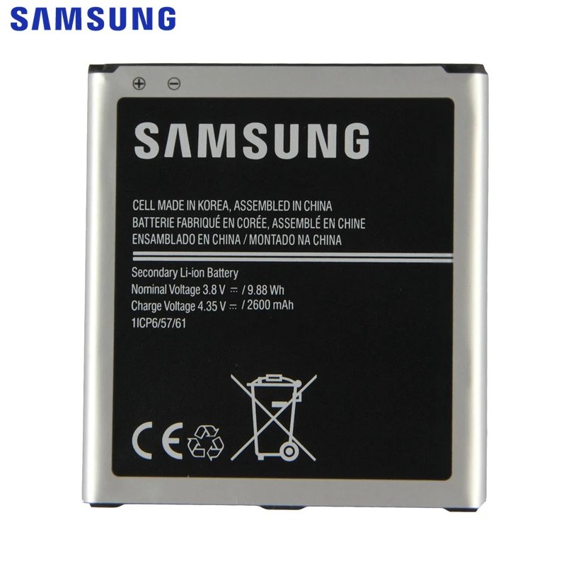 Samsung EB-BG530BBE/CBE/BBU телефон батарея для samsung Galaxy Grand J3 J320F G5308W G530 G530H G531 J5 2600 мАч