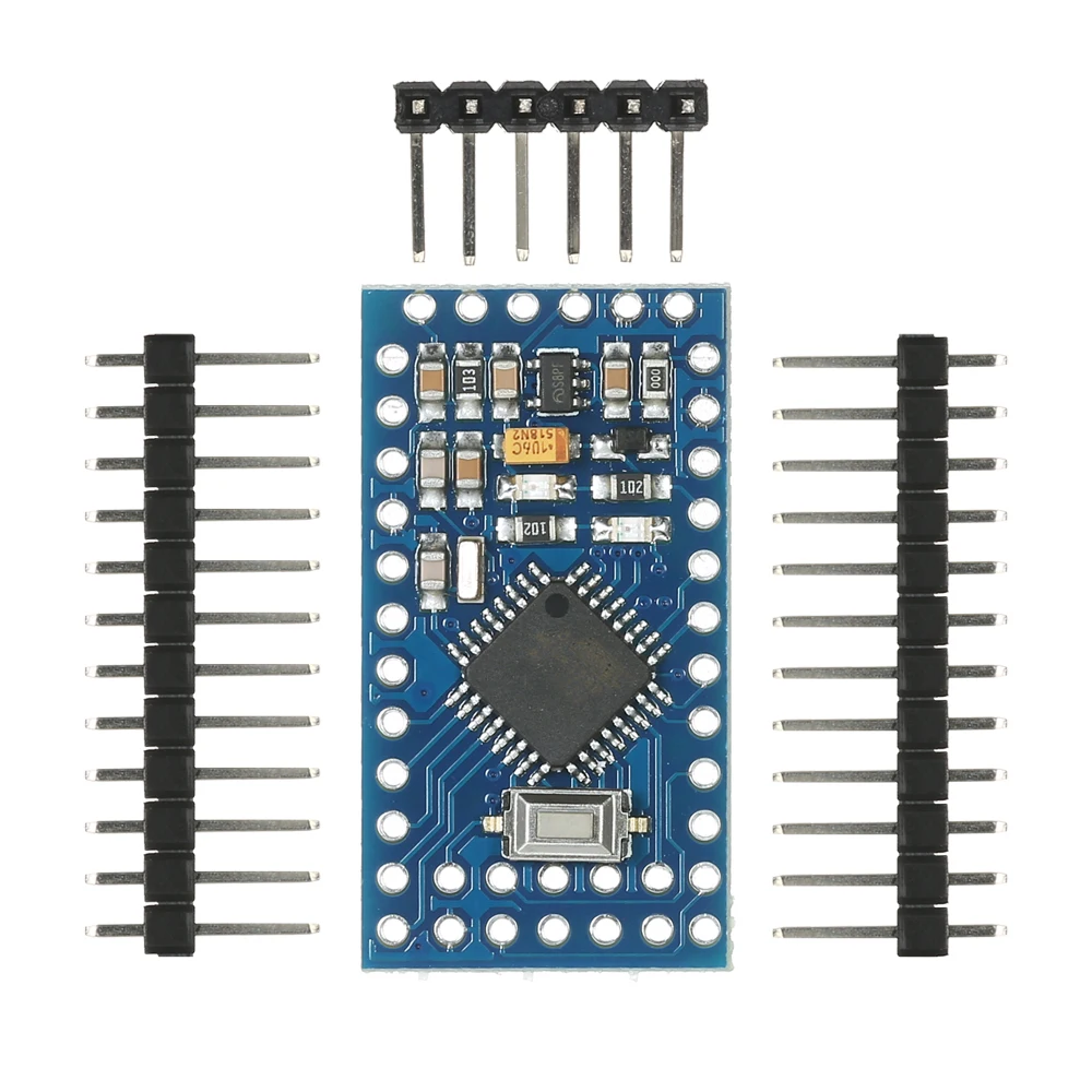 

Hot 5pcs Pro Mini ATmega328P 5V 16MHz Micro Controller Board Module for Arduino with Pin Headers