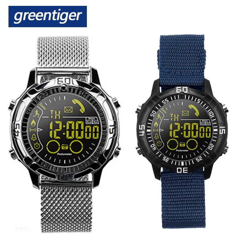Смарт-часы Greentiger EX28A с подсветкой, Bluetooth, уличные спортивные часы, фитнес-трекинг, умные часы для мужчин, для телефона на базе Android IOS