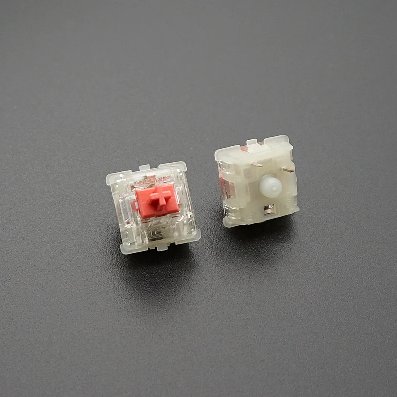 Cherry mx Interruptor Mecânico do Teclado Velocidade Original Prata Silencioso Vermelho Rosa Eixo Eixo Mudo 3-pin Rgb Smd - Imagem 2