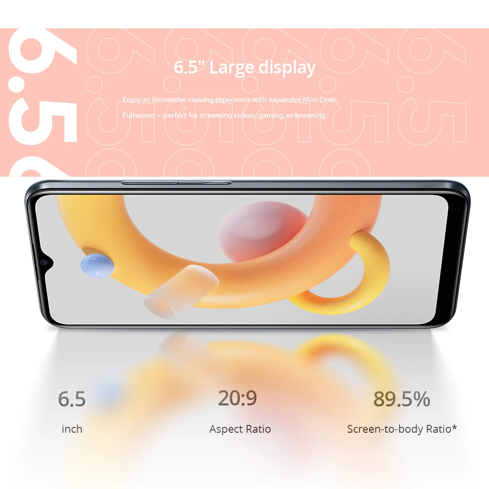 Realme C11 mundial de 2021 2GB RAM 32GB ROM 6,5 "HD + 8MP cámara de IA 5000mAh batería de larga duración NFC - Imagen 4