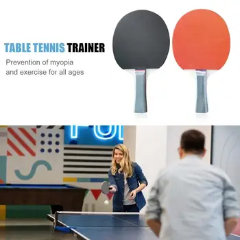 

Table Tennis Training Practise Machine Kid Adult Soft Shaft Ping Pong Trainer for Teenagers Kids Children Beginners