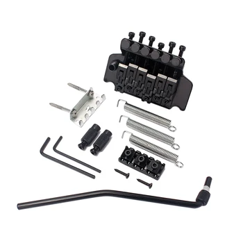 

GA508 6 String Bridge Strain Plate Bridge for Musical Instrument Replacement Guitar Double Locking Tremolo System Right Handed