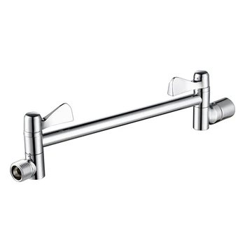 

Home Modern Durable Bathroom Adjustable Angle Shower Arm Hotel Universal Extension Strong Hardware Solid Brass Replacement Parts