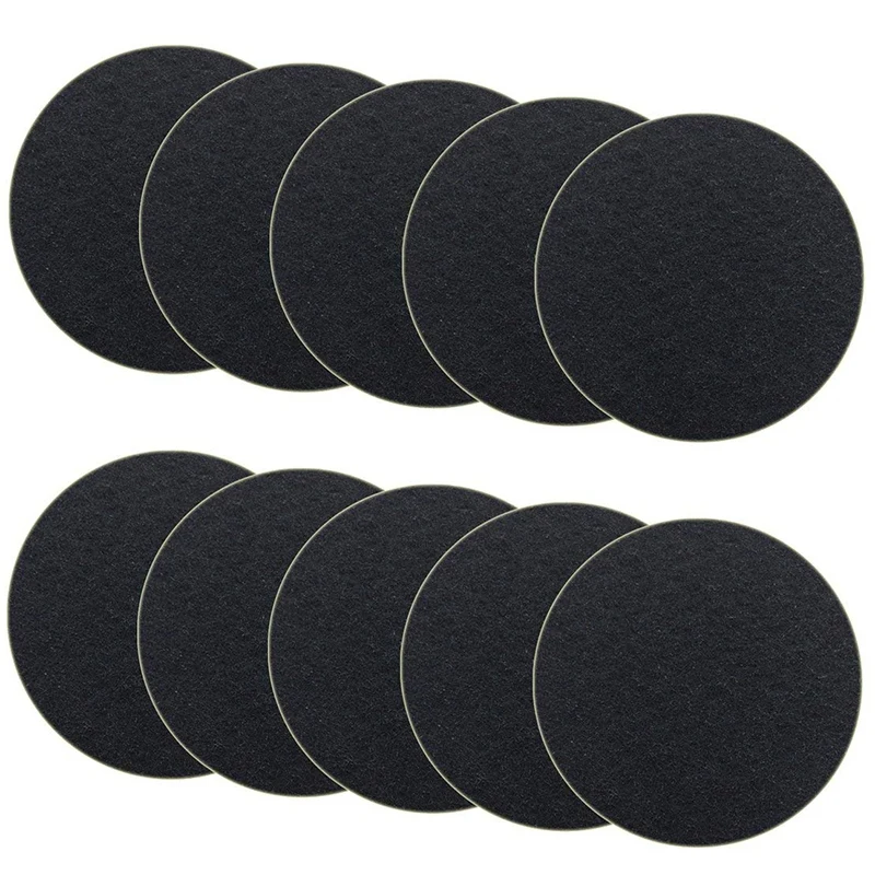 10-Pack угольный фильтр для кухонных компоста мусорных фильтров Замена компостное ведро заправка 7,25 дюймов, круглый