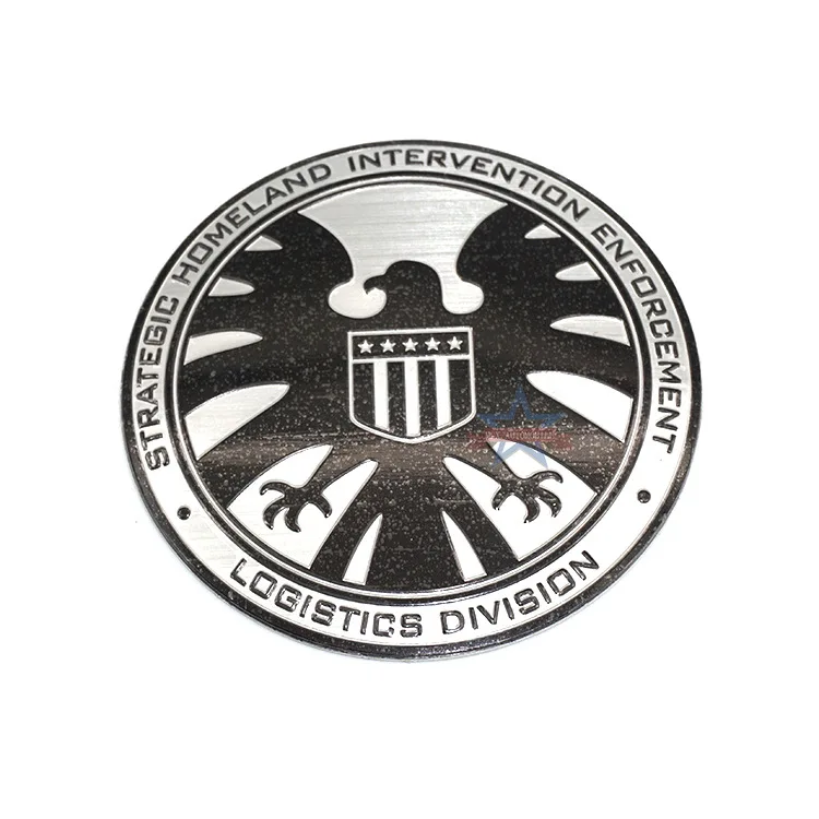 S. I. E.L.D. Бампер Декоративные Стикеры для автомобилей стикер автомобиля s классные наклейки на автомобиль металлический модифицированный Стандартный значок орла