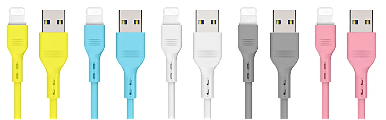 USB Cable For iPhone Charger Fast Data Charging Mobile Phone Cable For iPhone Xs Max Xr X 11 8 7 6 6S 5 5S iPad Wire Cord
