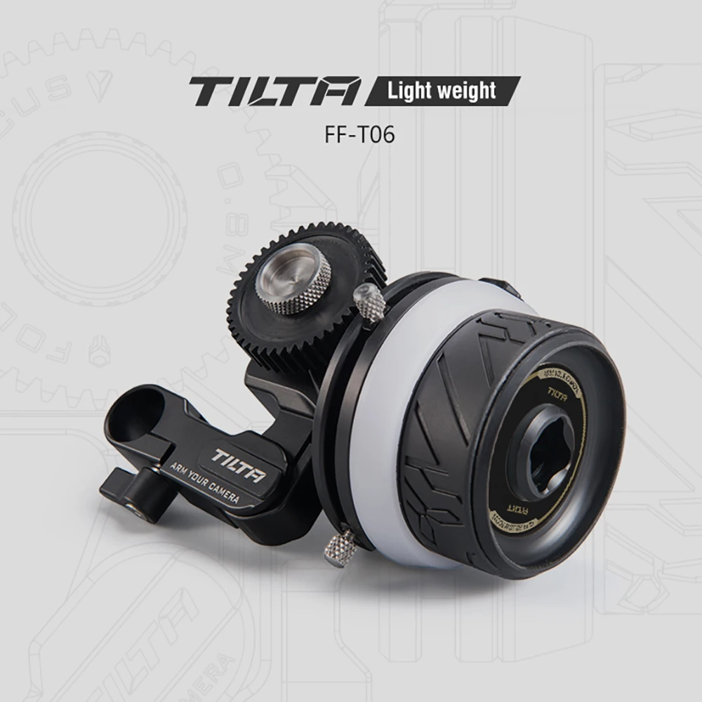 В наличии Tilta FF T06 Follow Focus беспроводная система управления для DJI Ronin S BMPCC Gimbal Zhiyun Crane