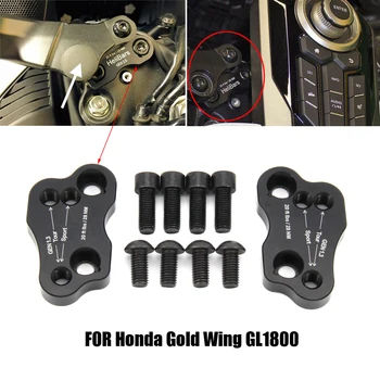 

Motorcycle Handle Bar Clamp Raised Extend Handlebar Mount Riser Black For HONDA Goldwing GL1800 2018 2019 2020