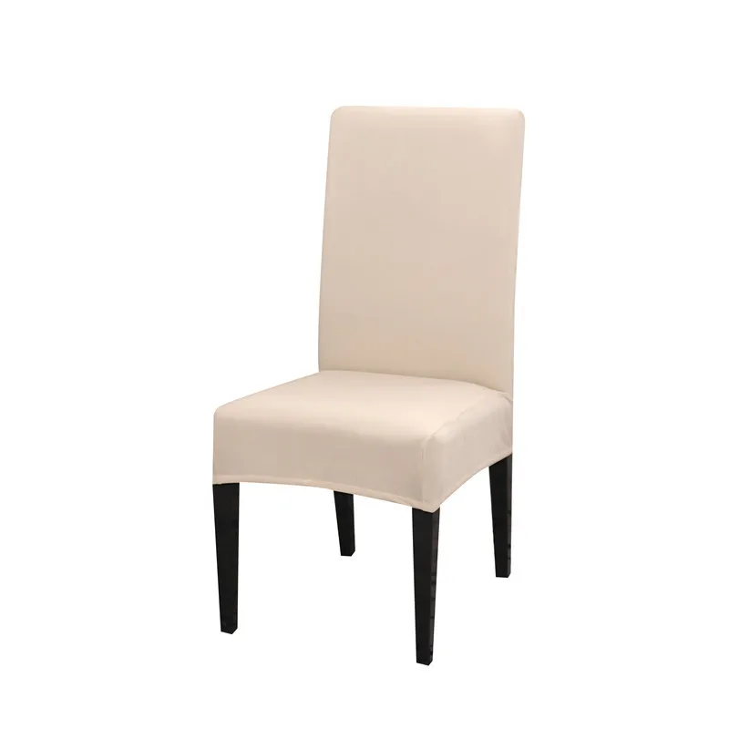 Elegant Velvet Chair Covers - Solid Color Seat Slipcovers