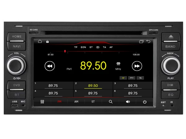 Discount NaweiGe 7Inch Android quad core MTK 9.1 2+16GB Car dvd for FORD-FOCUS  Autoradio GPS Navigation Car Multimedia players 10