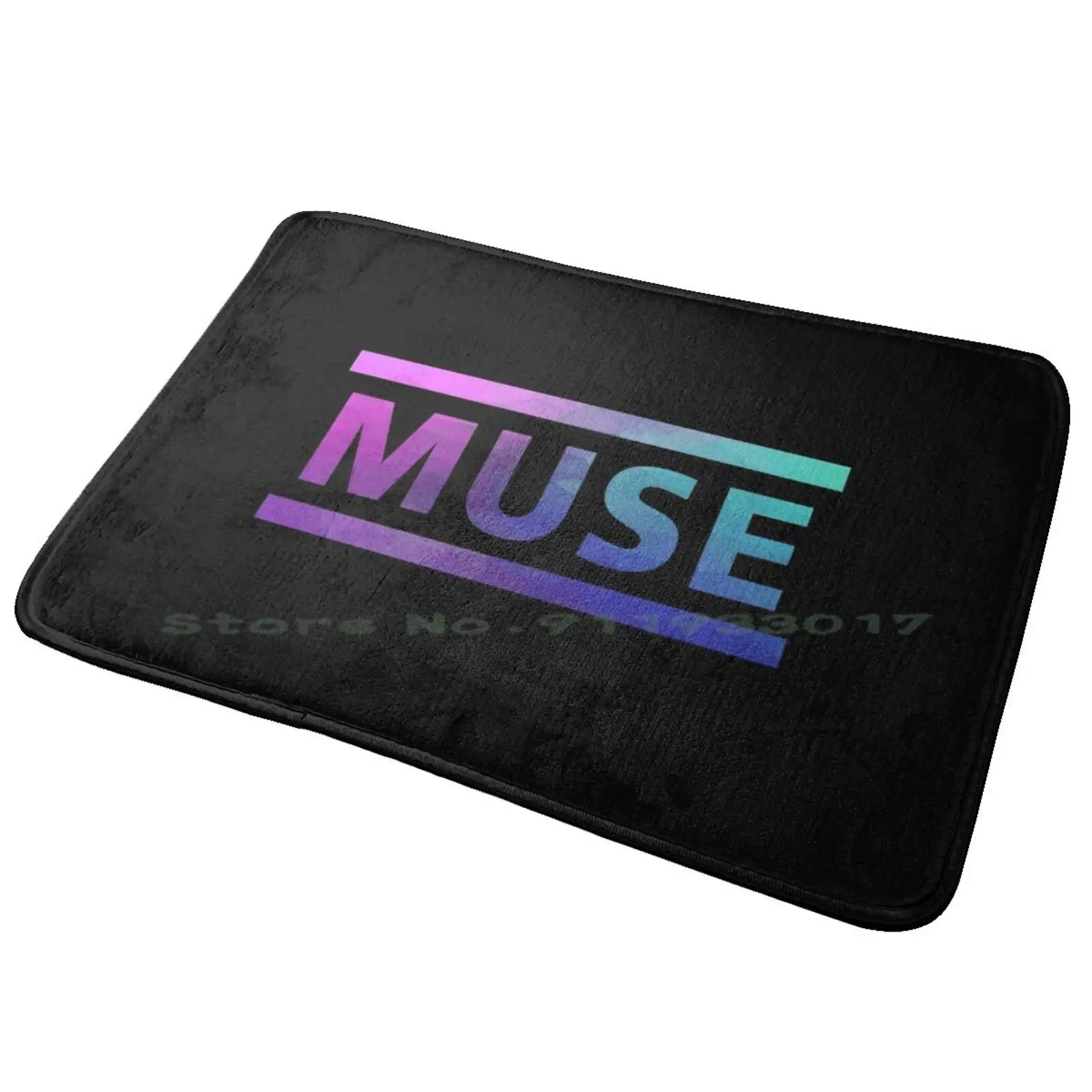 

Muse , Abstract Color Entrance Door Mat Bath Mat Rug Music Logo Muse Band Anti-Slip Bedroom Kitchen Foot Mat Floor Carpet