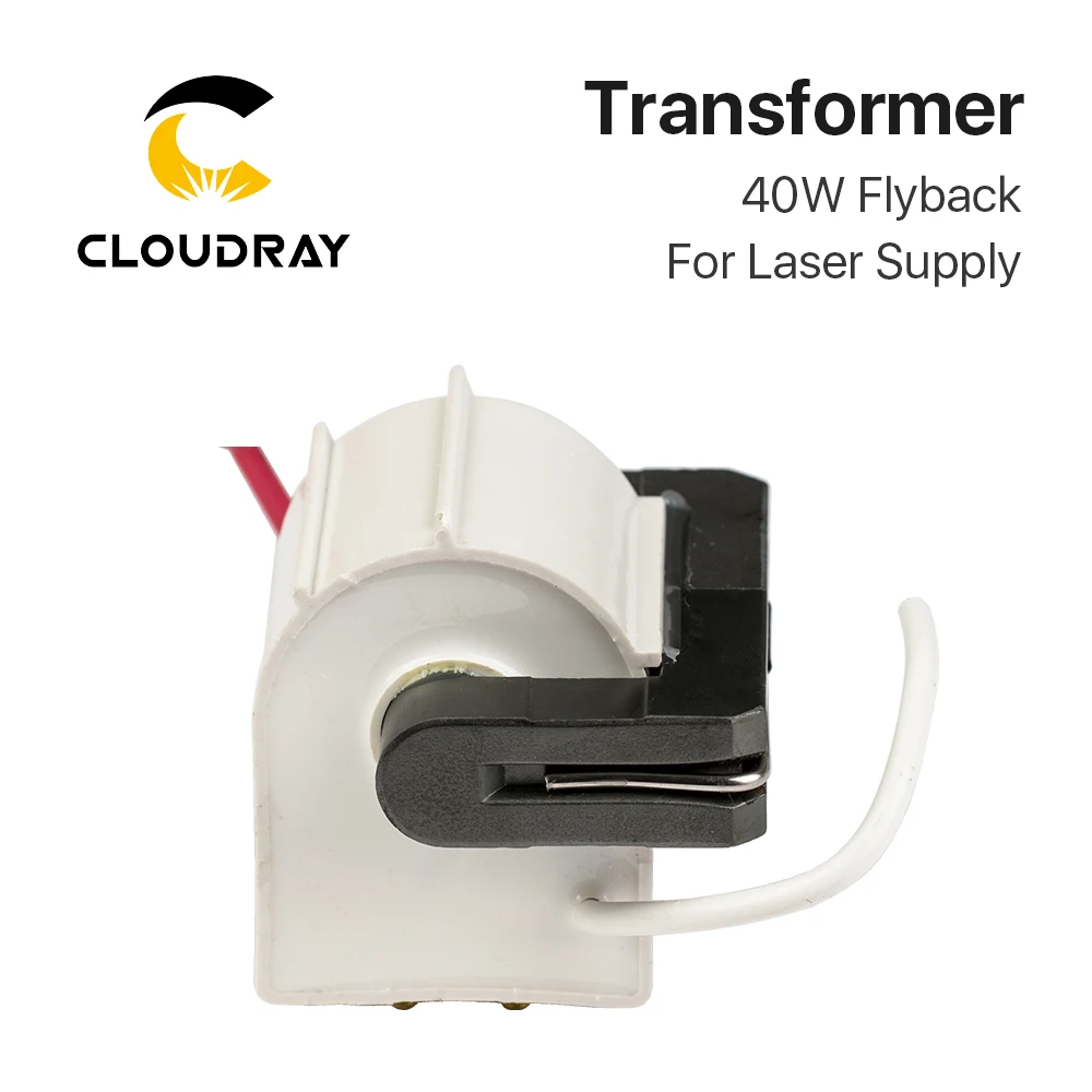 Высоковольтный внешний аккумулятор Cloudray 40 Вт для лазерного блока питания CO2