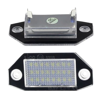 

2Pcs/Lot 18LEDS Number License Plate Light Lamp For Ford MK3 2000-2007