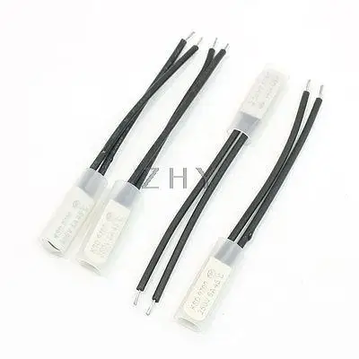

4 Pcs 45C Celsius Degree Bimetal Head Temperature Control Switch N/C 250V 5A