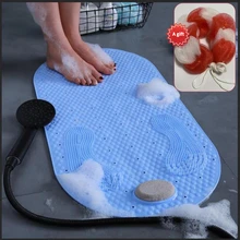 

Bathroom Non-slip Mat Shower Room Bath Septa Domestic Toilet Floor Mat Toilet Bathroom Footstone Rub Footmat